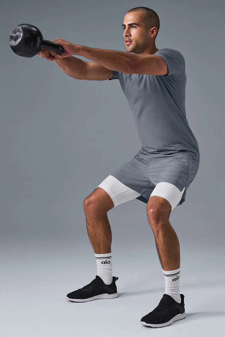 Alo Yoga - Conquer Reform Crewneck Short Sleeve