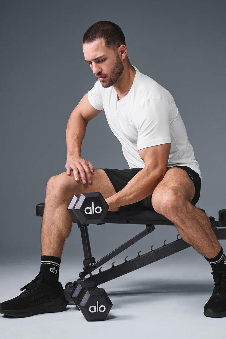 Alo Yoga - Conquer Reform Crewneck Short Sleeve