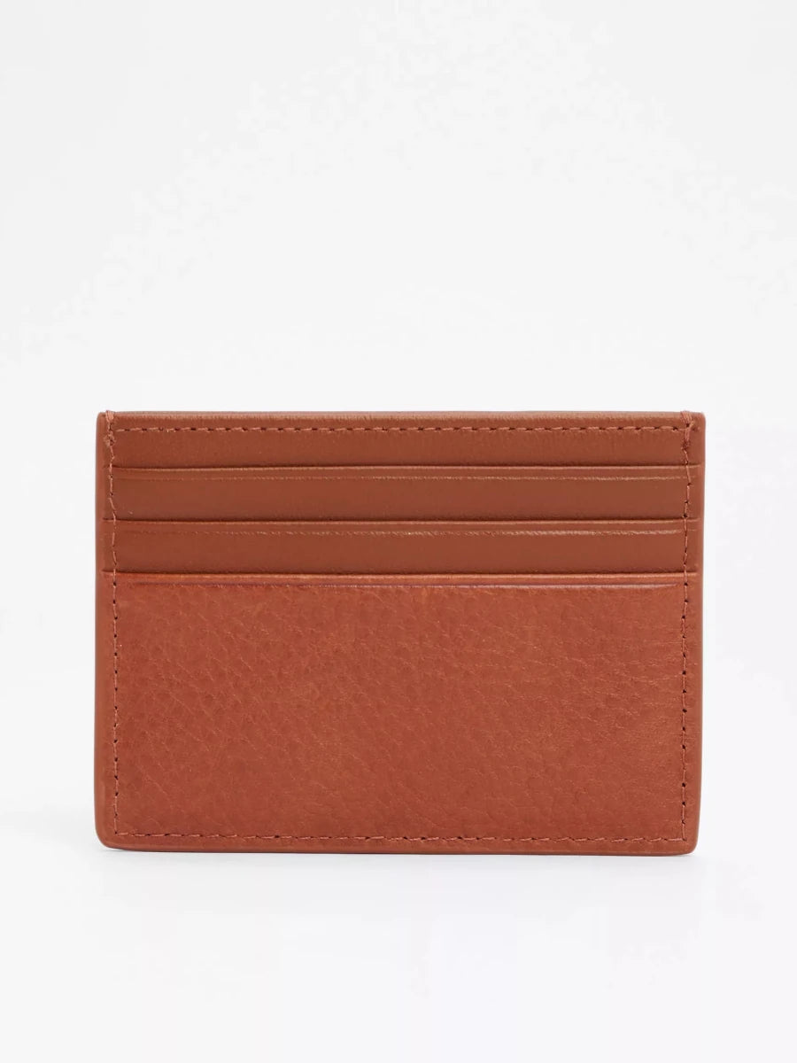 Tommy Logo Leather Card Holder - Brandatak Store