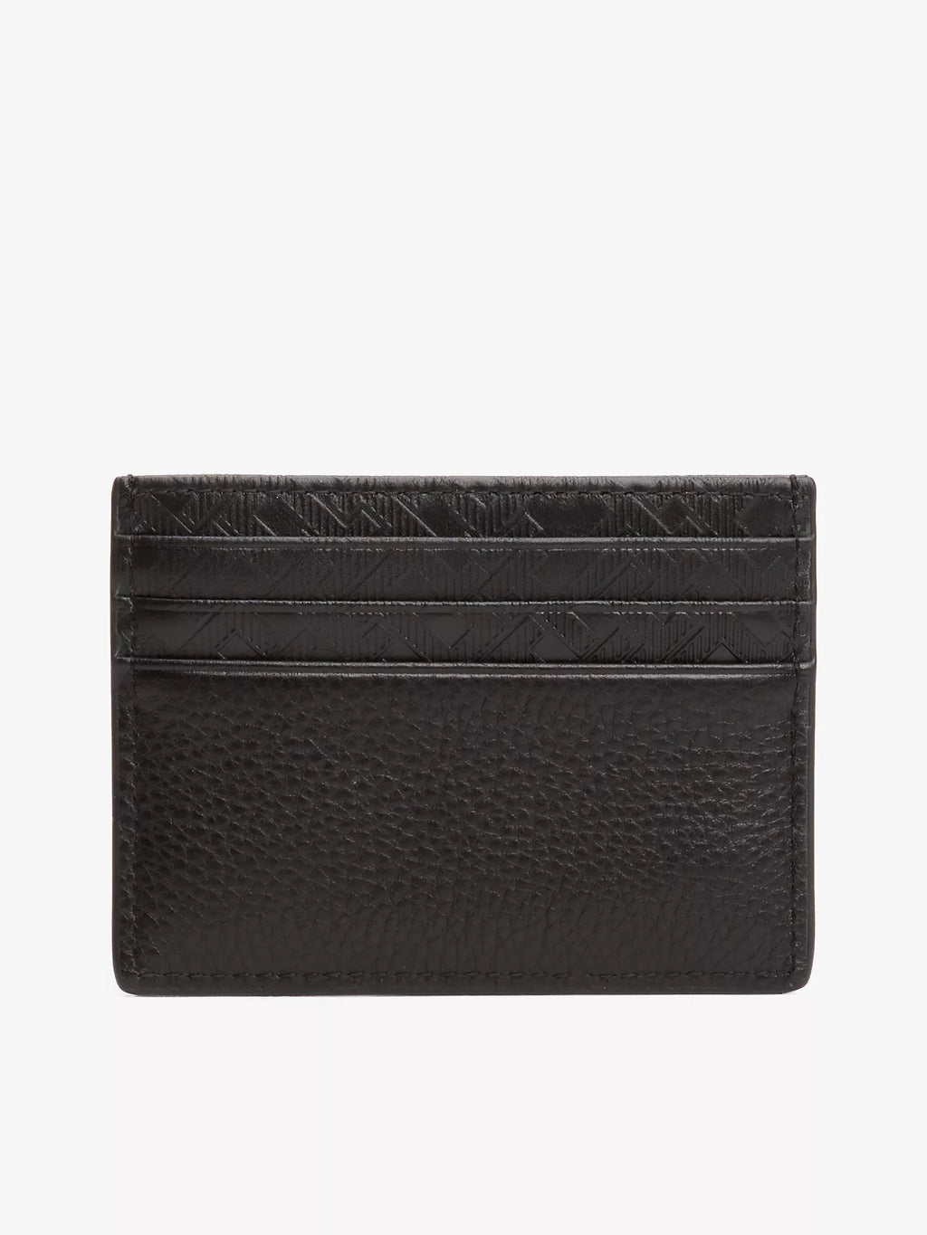 Tommy Hilfiger - Pebbled Leather Monogram Card Holder