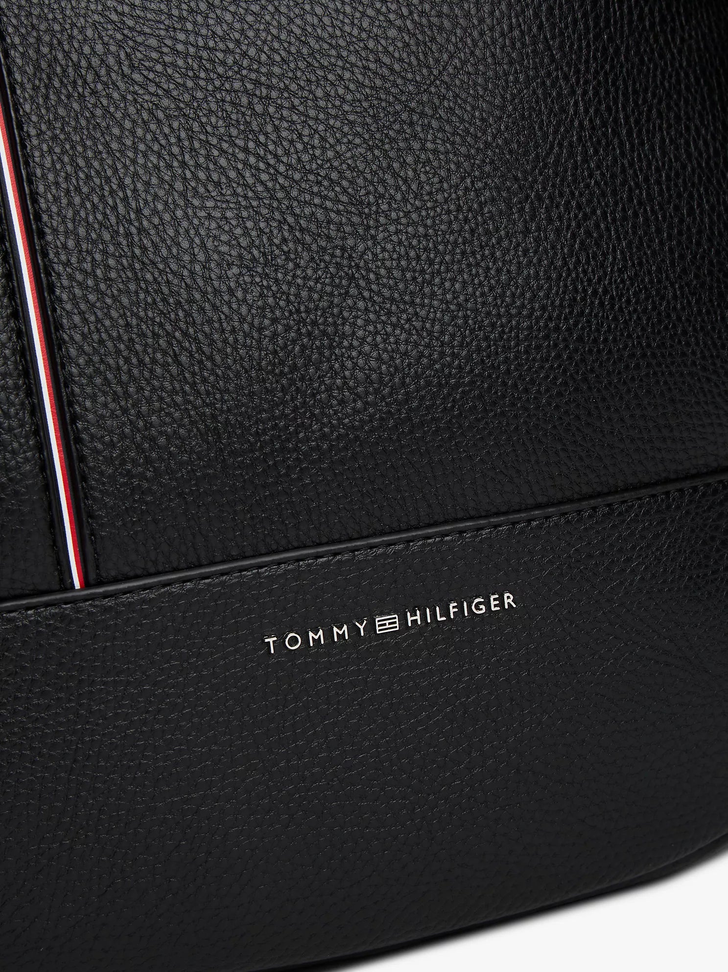 Tommy Hilfiger - Logo Stripe Pebbled Backpack