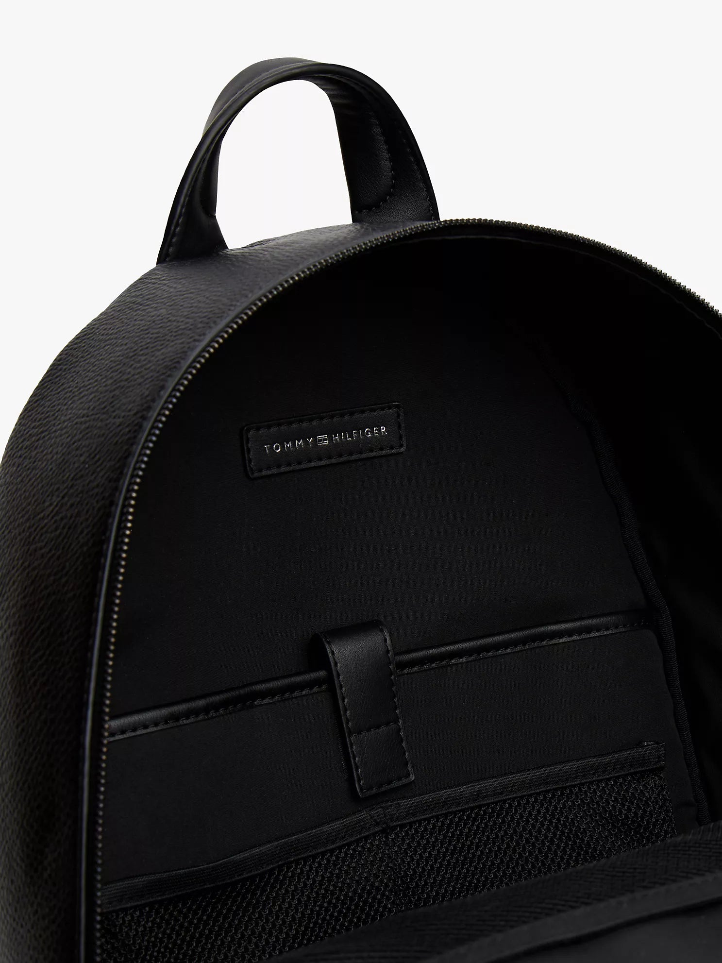 Tommy Hilfiger - Logo Stripe Pebbled Backpack