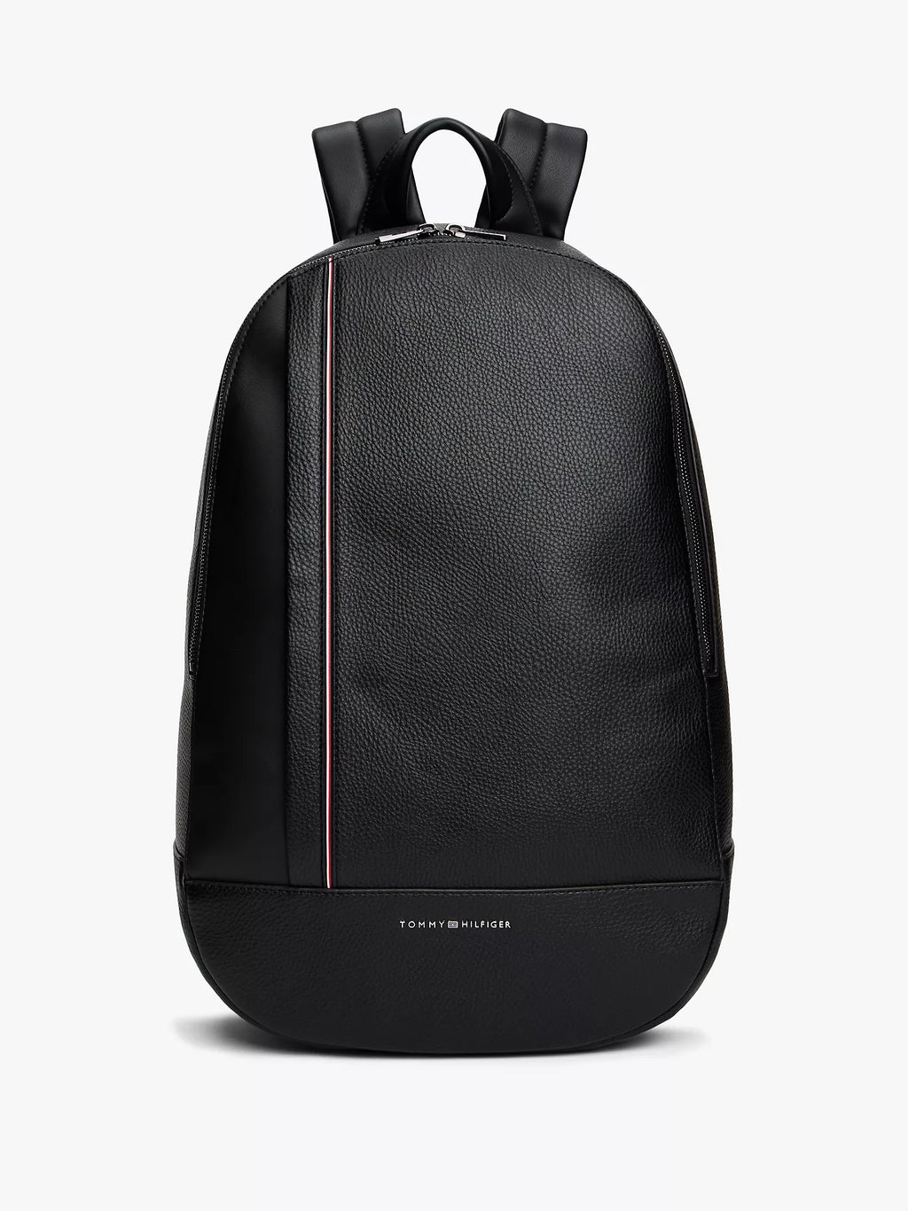 Tommy Hilfiger - Logo Stripe Pebbled Backpack
