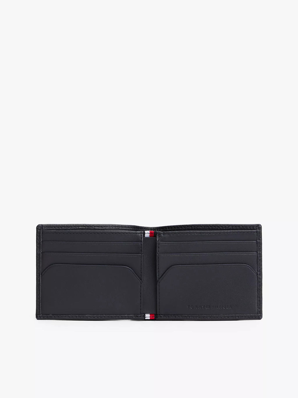 Tommy Hilfiger - Pebbled Leather Bifold Card Wallet