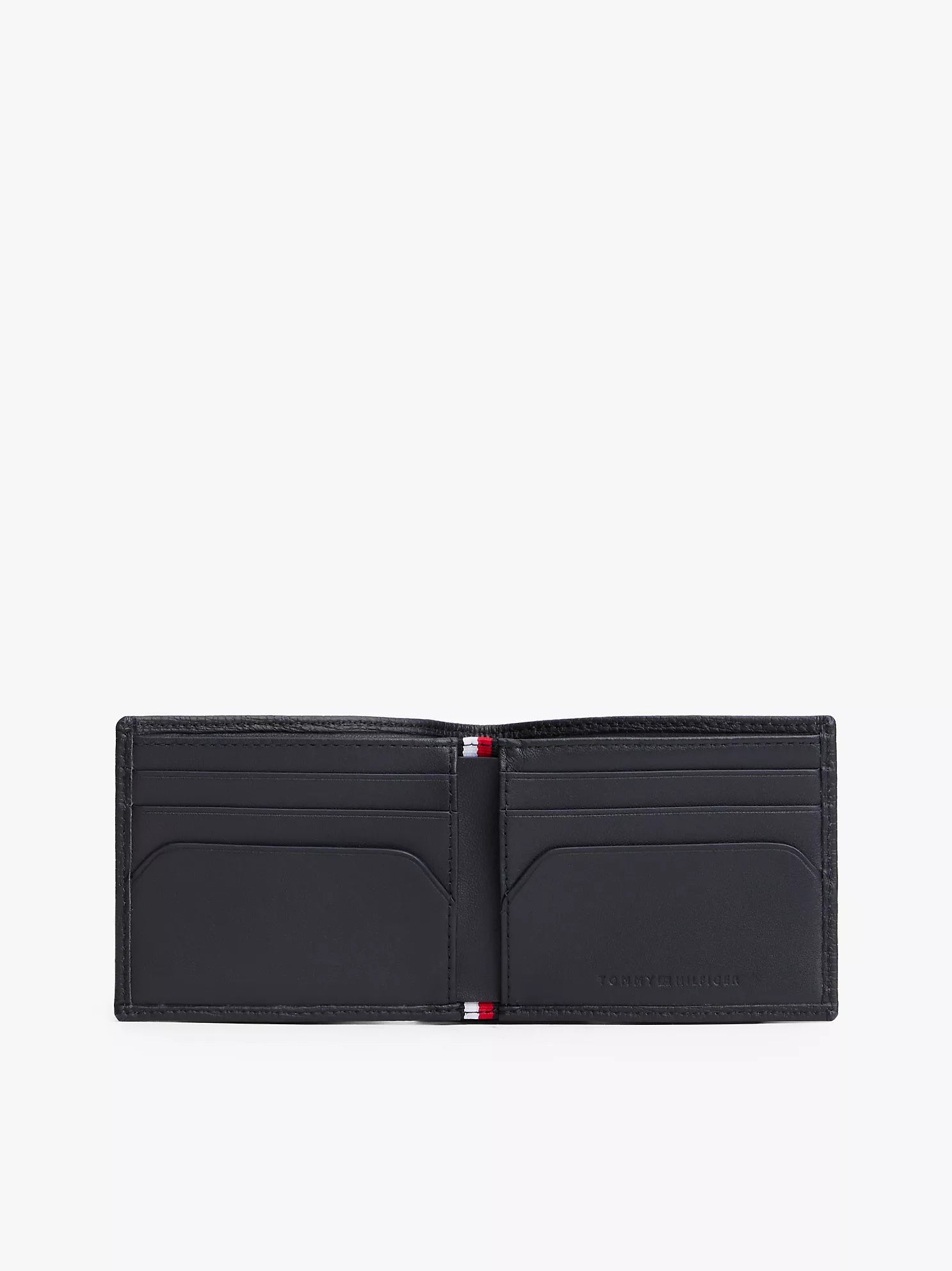Tommy Hilfiger - Pebbled Leather Bifold Card Wallet
