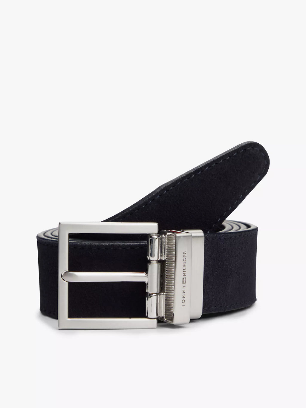 Tommy Hilfiger - Reversible Square Buckle Leather Belt