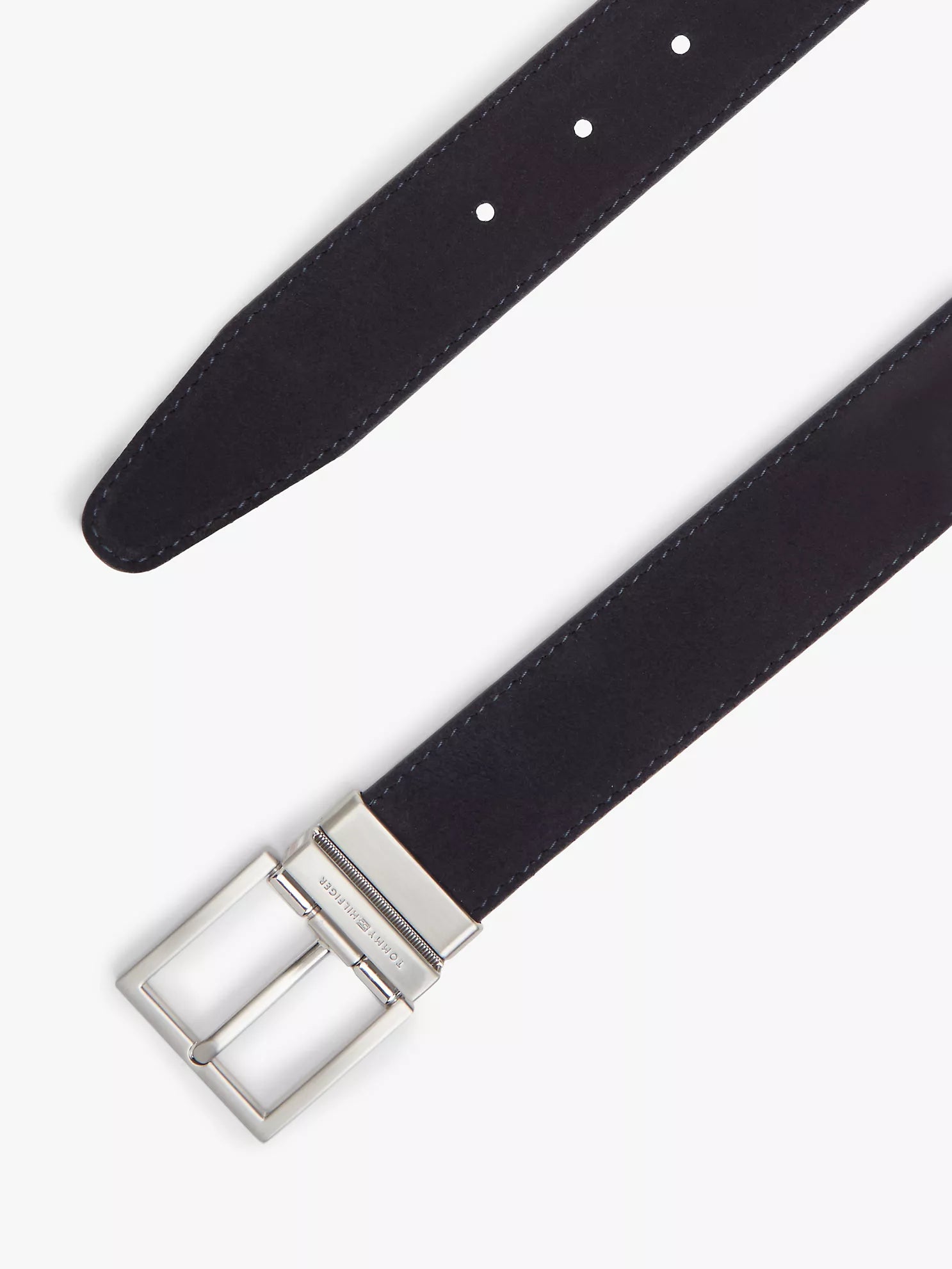 Tommy Hilfiger - Reversible Square Buckle Leather Belt