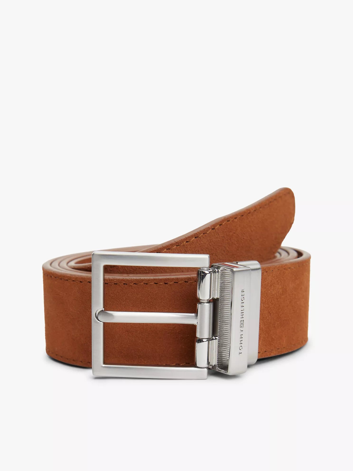 Tommy Hilfiger - Reversible Square Buckle Leather Belt