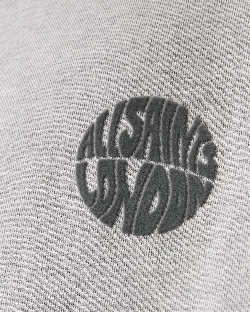 Allsaints - Waved Relaxed Fit Hoodie