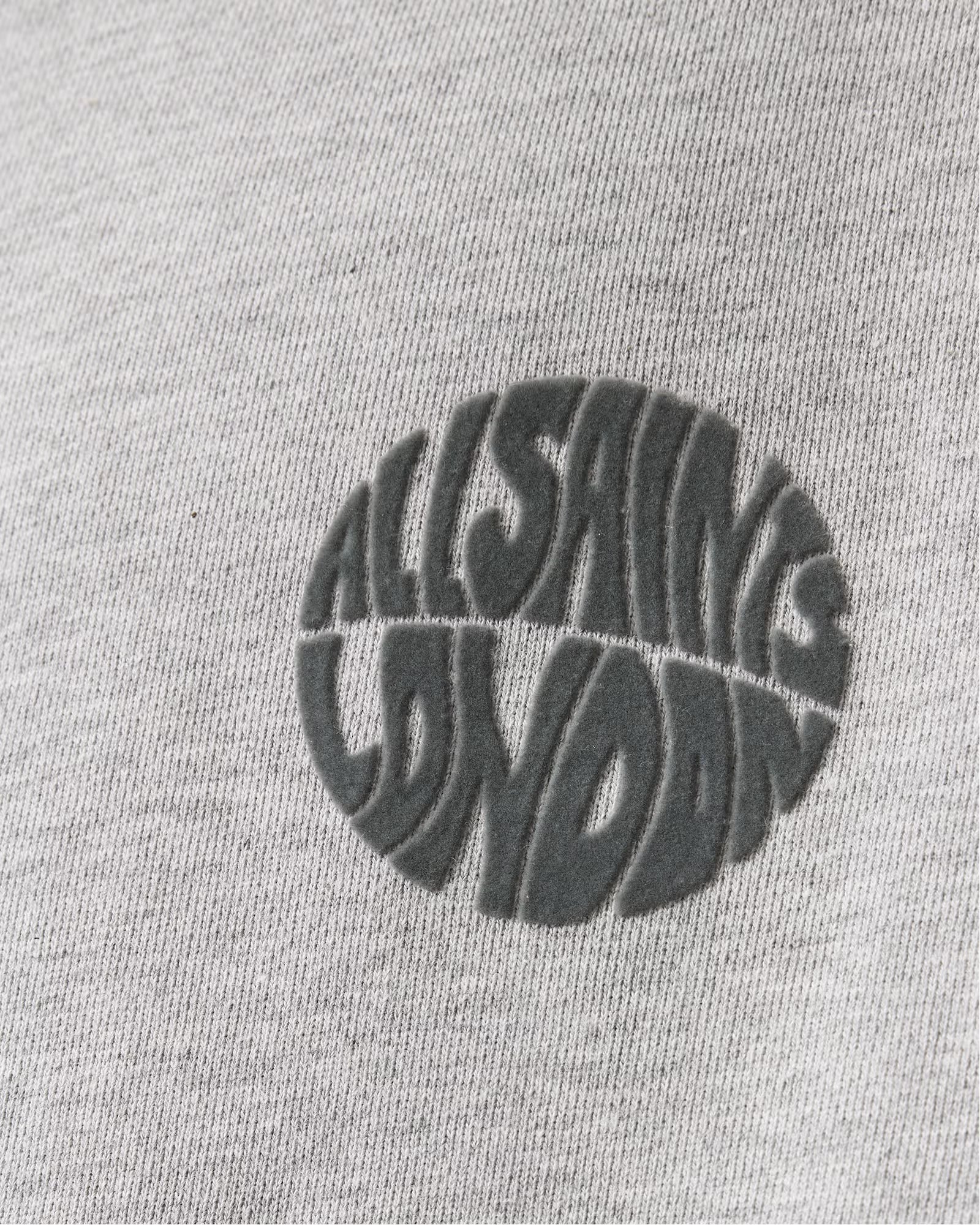 Allsaints - Waved Relaxed Fit Hoodie