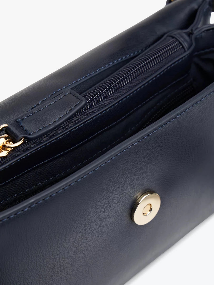 Tommy Hilfiger - Pebbled Flap Crossbody Bag - Brandatak Store