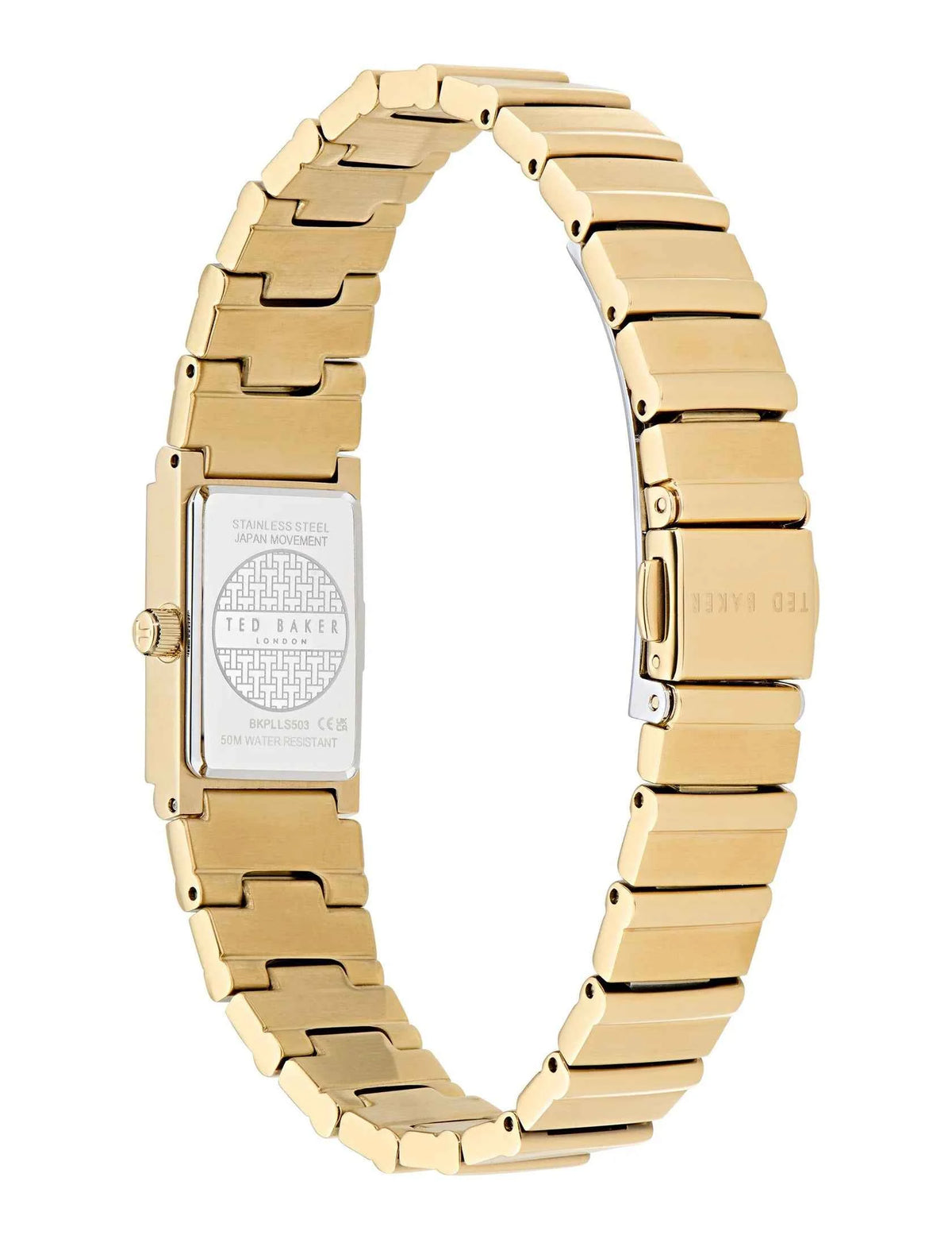 Ted Baker London - LILEEY Gold Stainless Steel Slim Bracelet Watch
