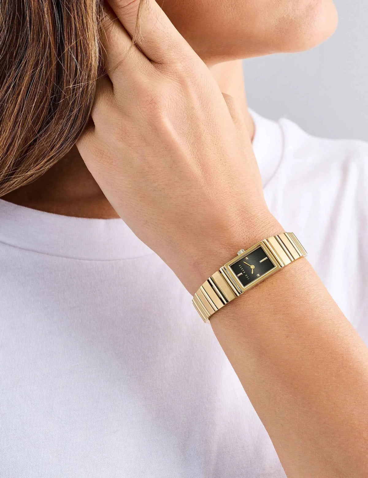 Ted Baker London - LILEEY Gold Stainless Steel Slim Bracelet Watch