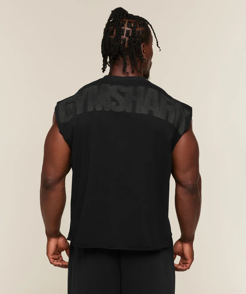 GYMSHARK - Power Washed Cut off Tank