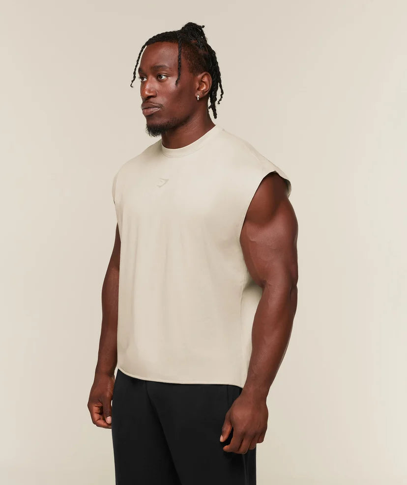 GYMSHARK - Power Washed Cut off Tank