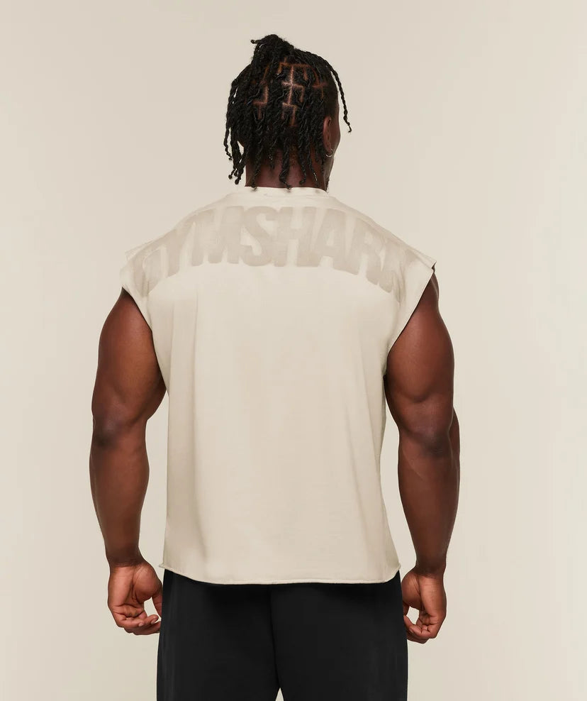 GYMSHARK - Power Washed Cut off Tank