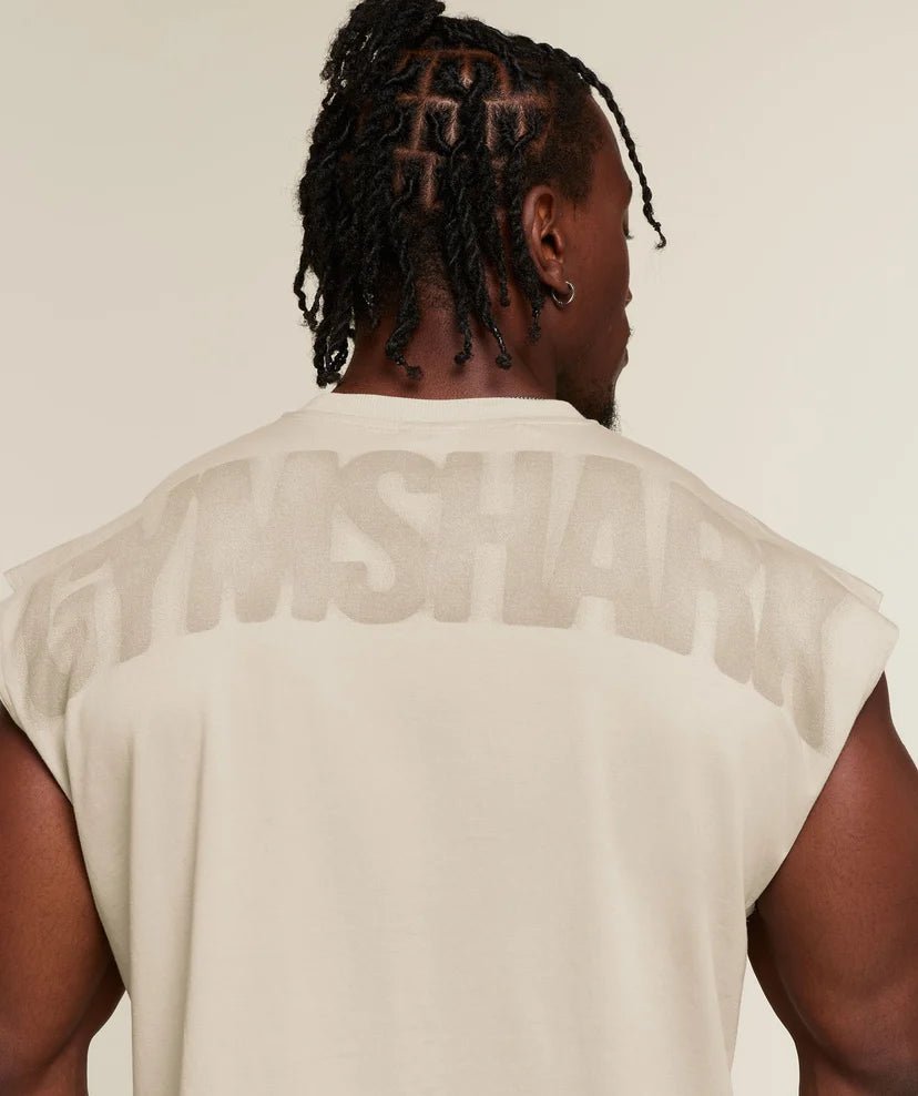 GYMSHARK - Power Washed Cut off Tank