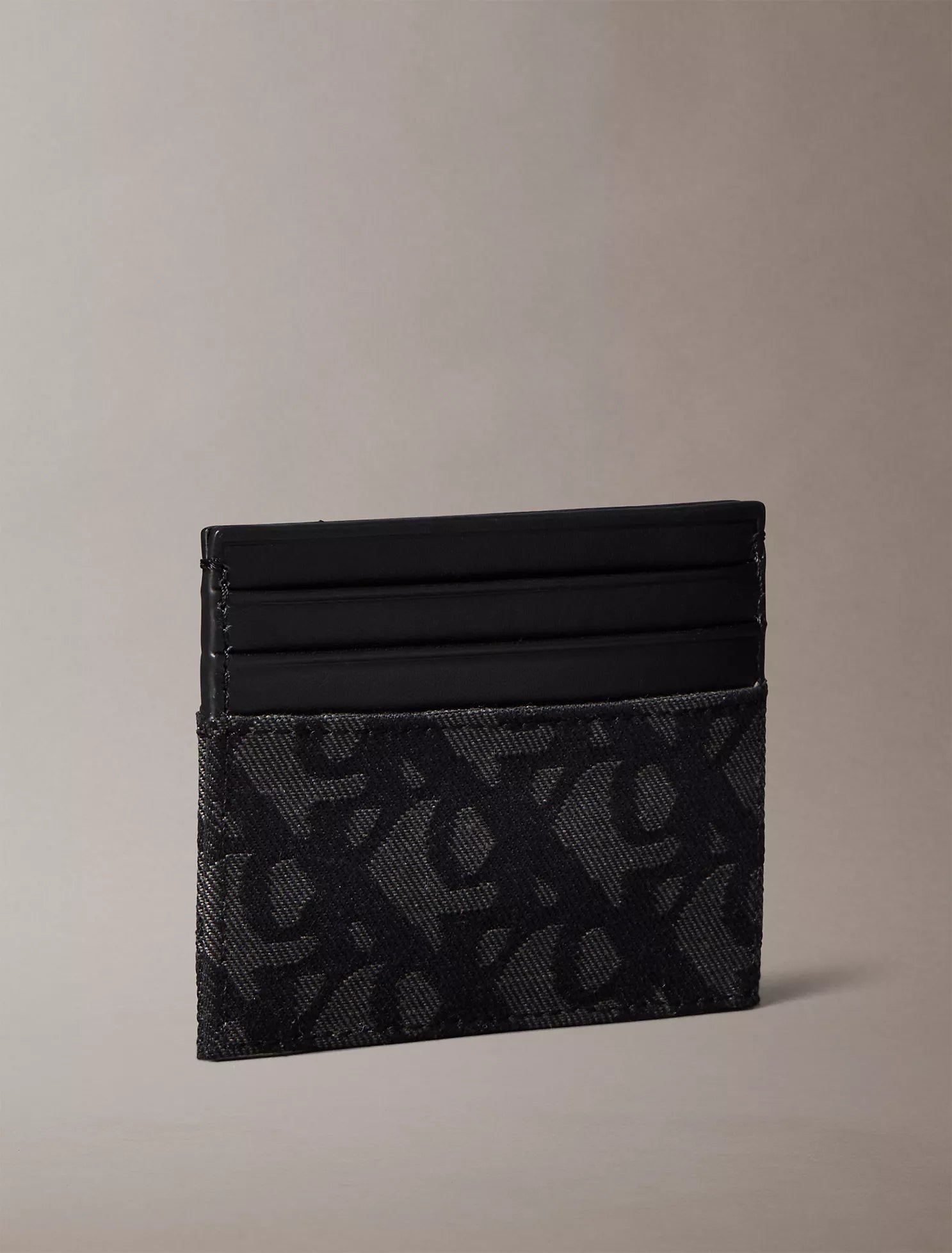 Calvin Klein - Allover Monogram Card Case IMMEDIATE