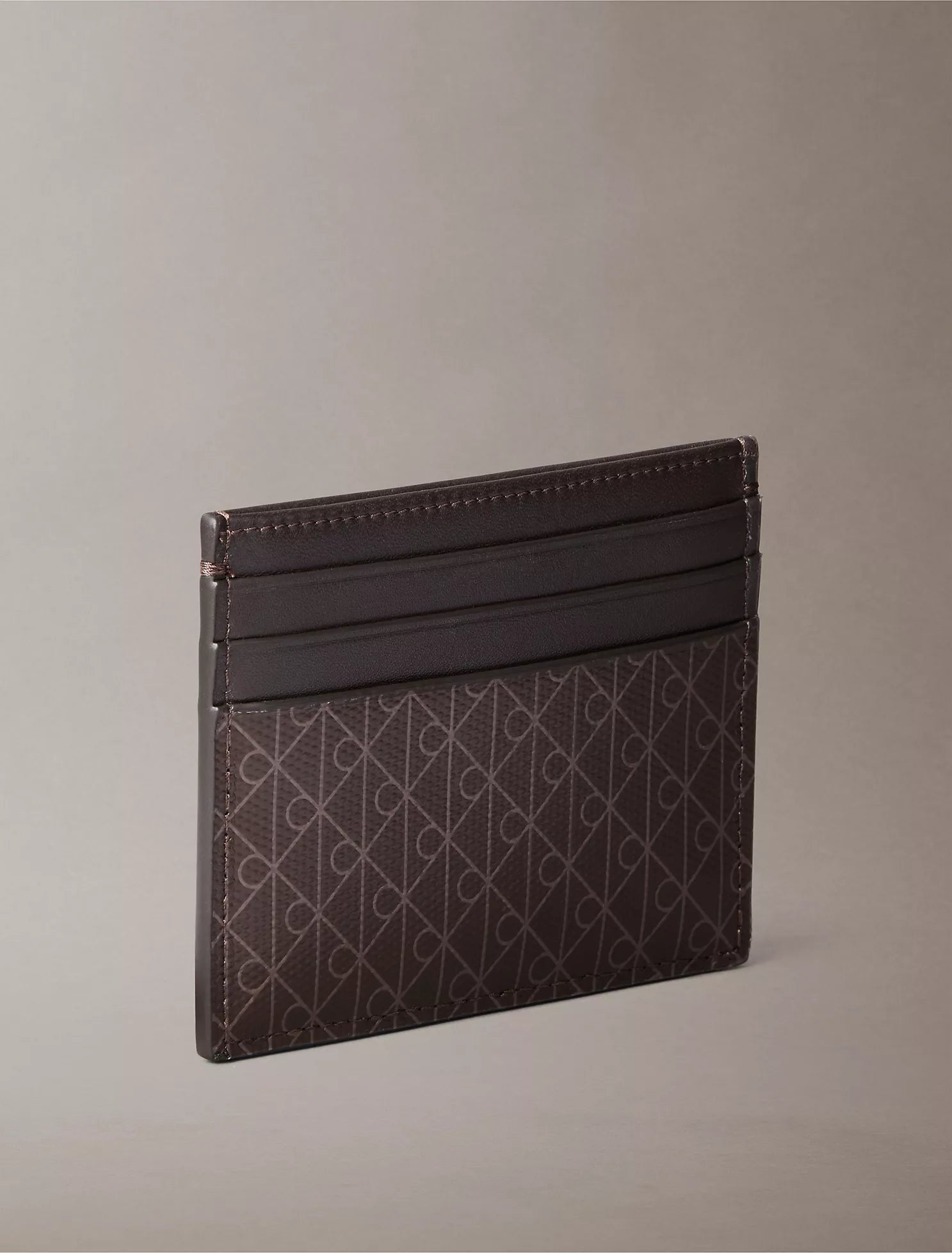 Calvin Klein - Allover Emblem Logo Card Case IMMEDIATE