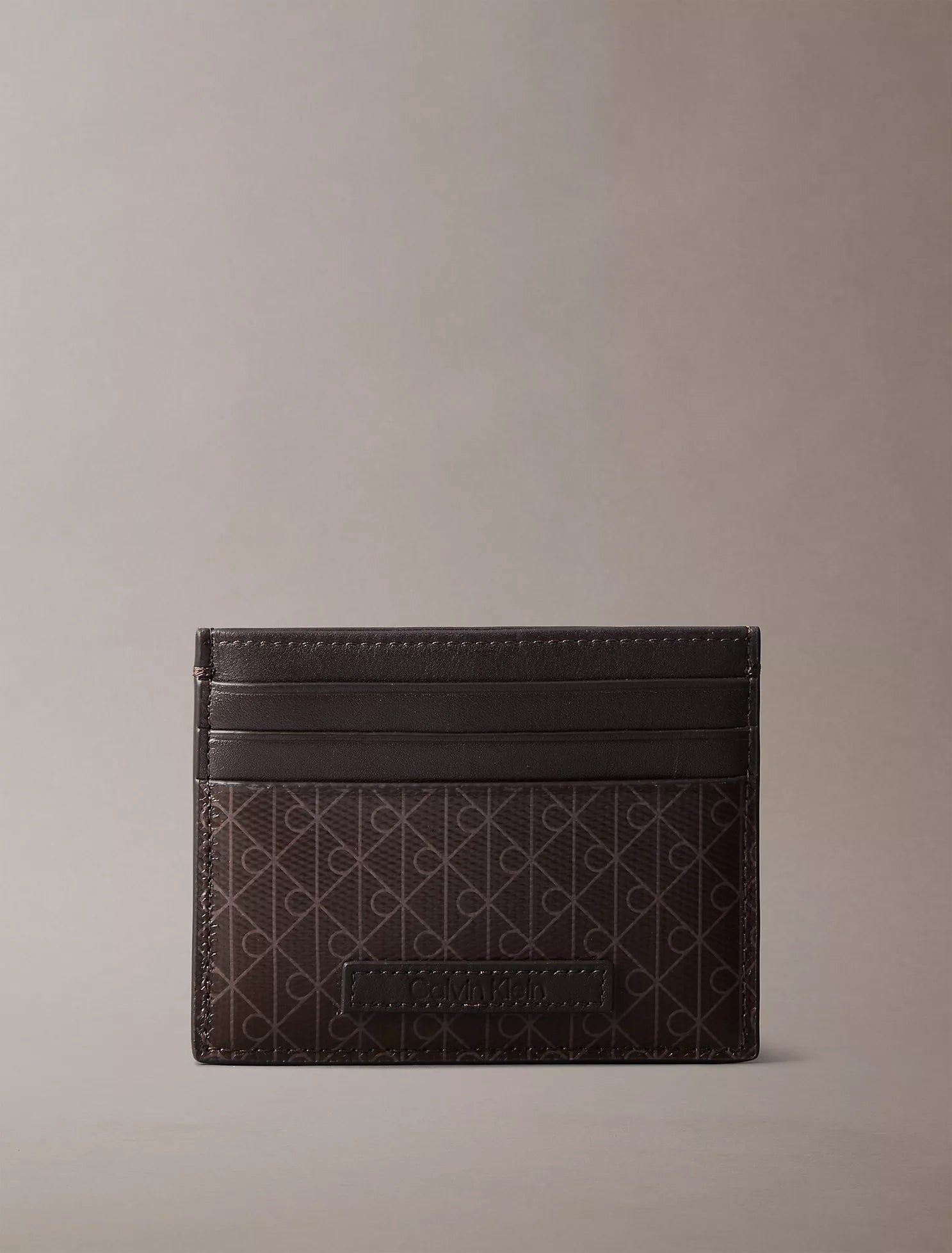 Calvin Klein - Allover Emblem Logo Card Case IMMEDIATE