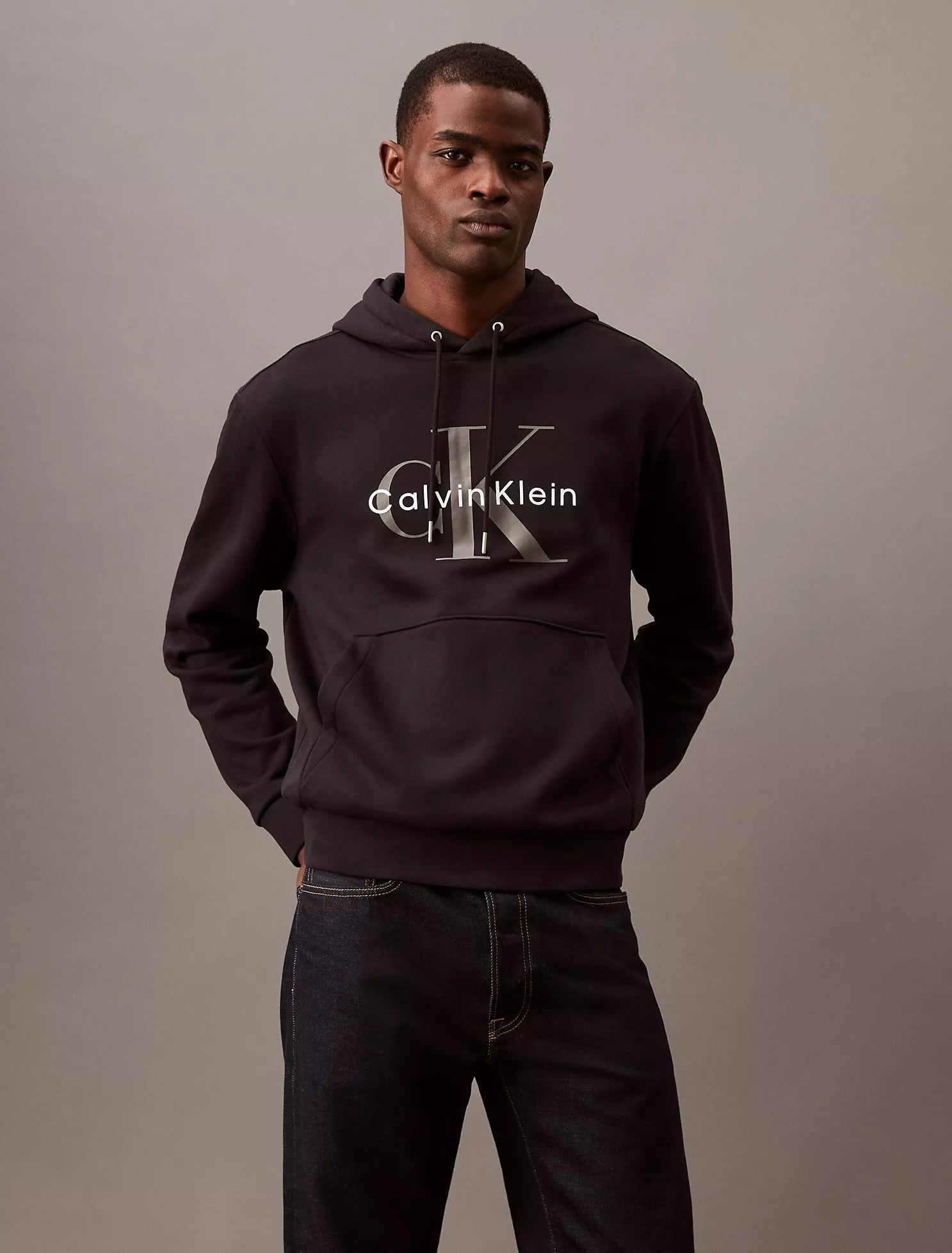 Calvin Klein - Monologo Fleece Hoodie IMMEDIATE