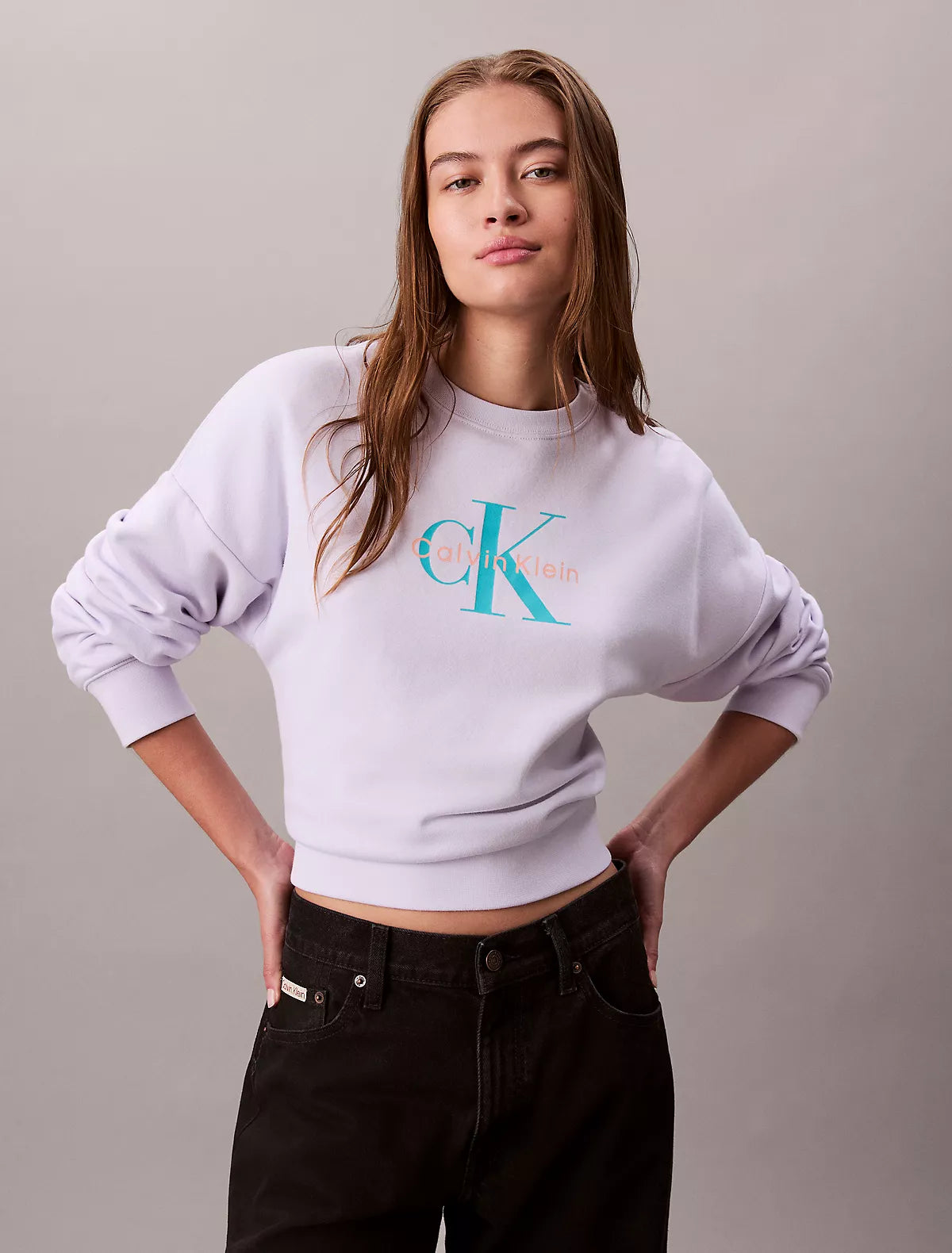 Calvin Klein - Monologo Fleece Relaxed Sweatshirt