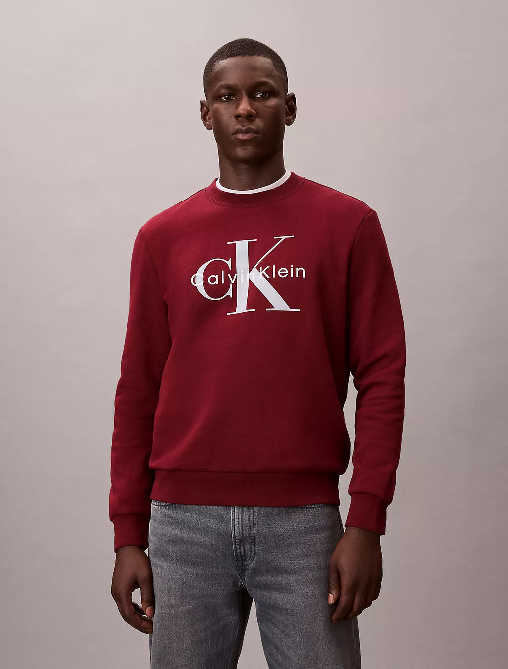 Calvin Klein - Monologo Fleece Crewneck Sweatshirt