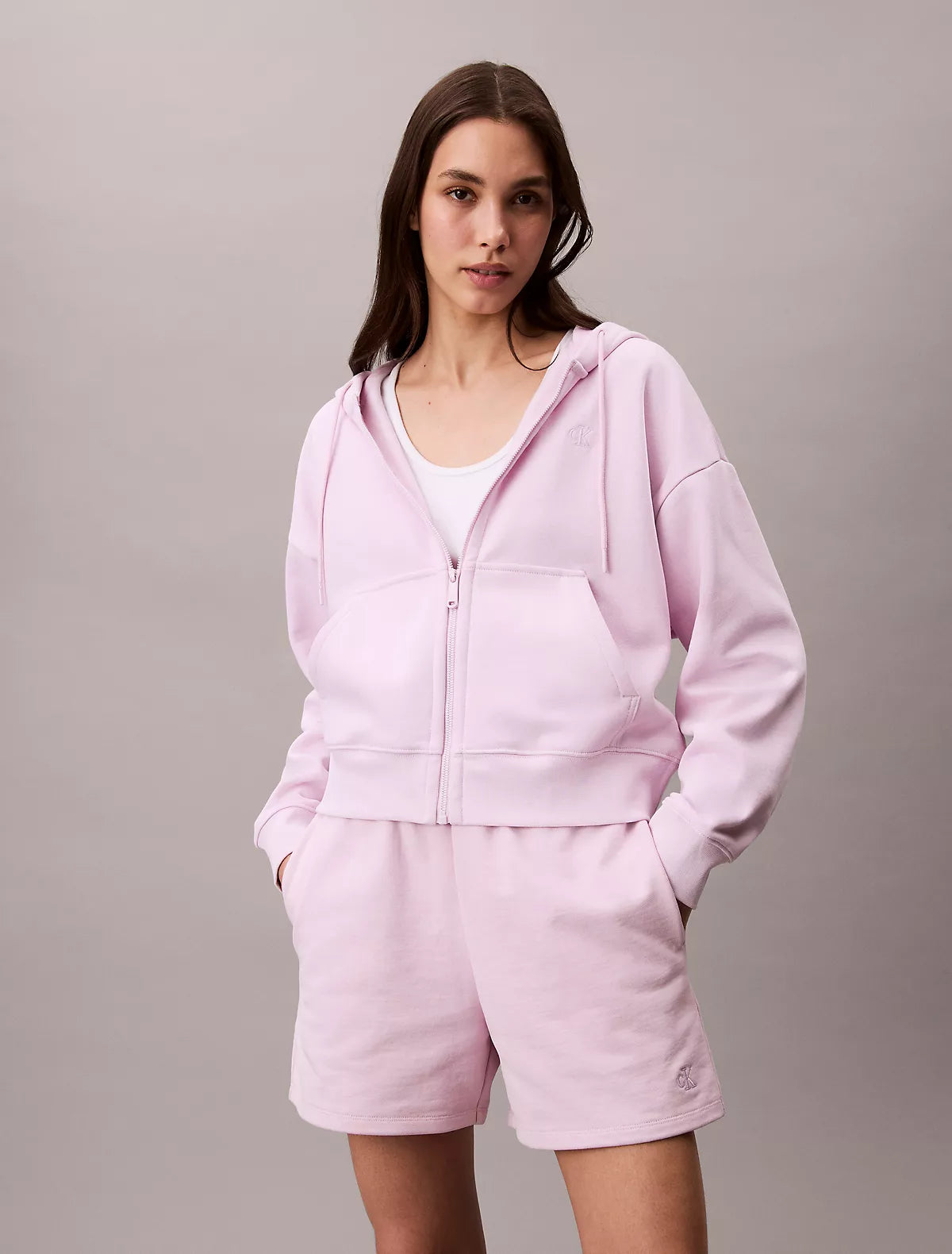 Calvin Klein - Archive Logo Fleece Zip Hoodie