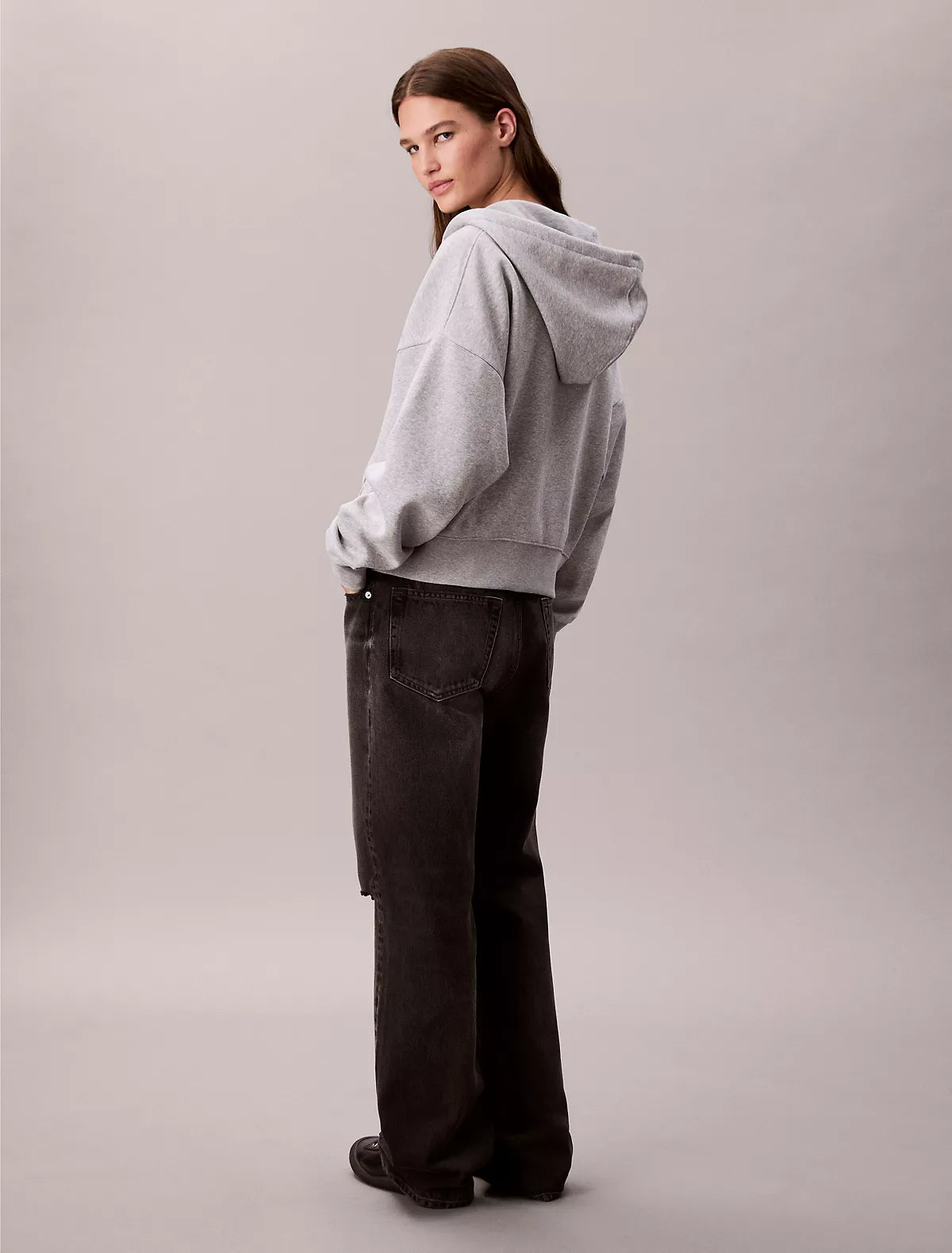 Calvin Klein - Archive Logo Fleece Zip Hoodie