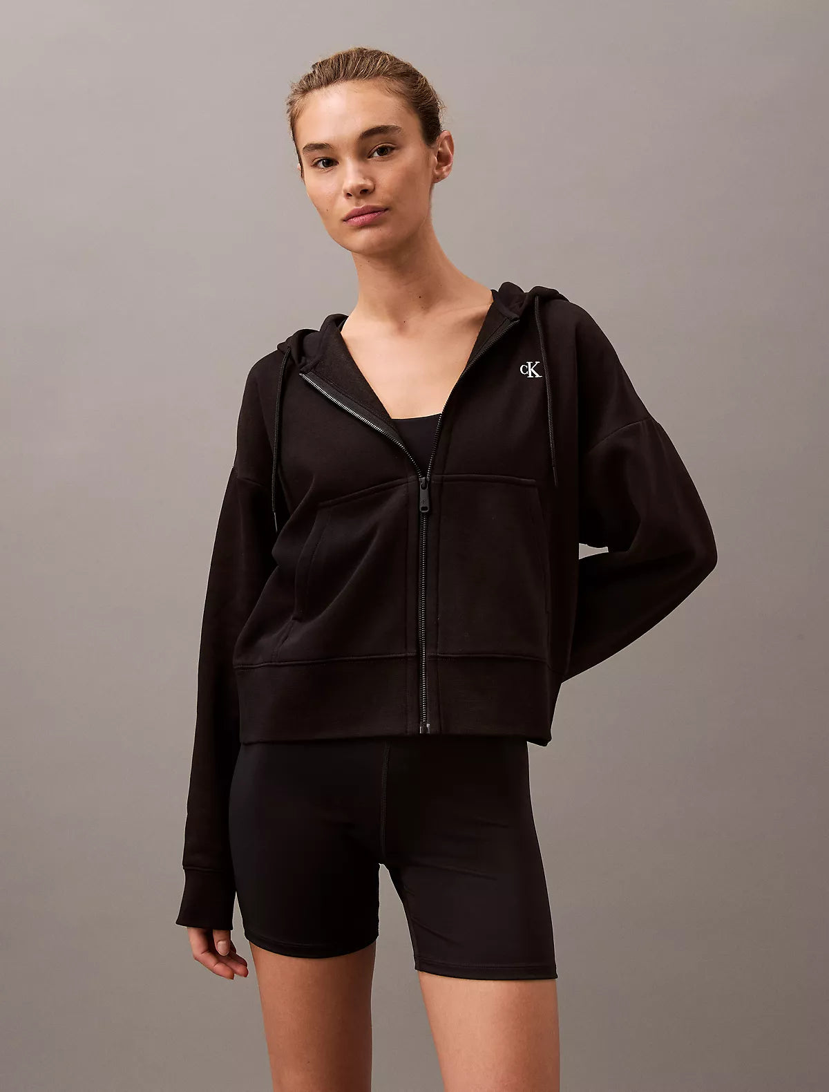 Calvin Klein - Archive Logo Fleece Zip Hoodie