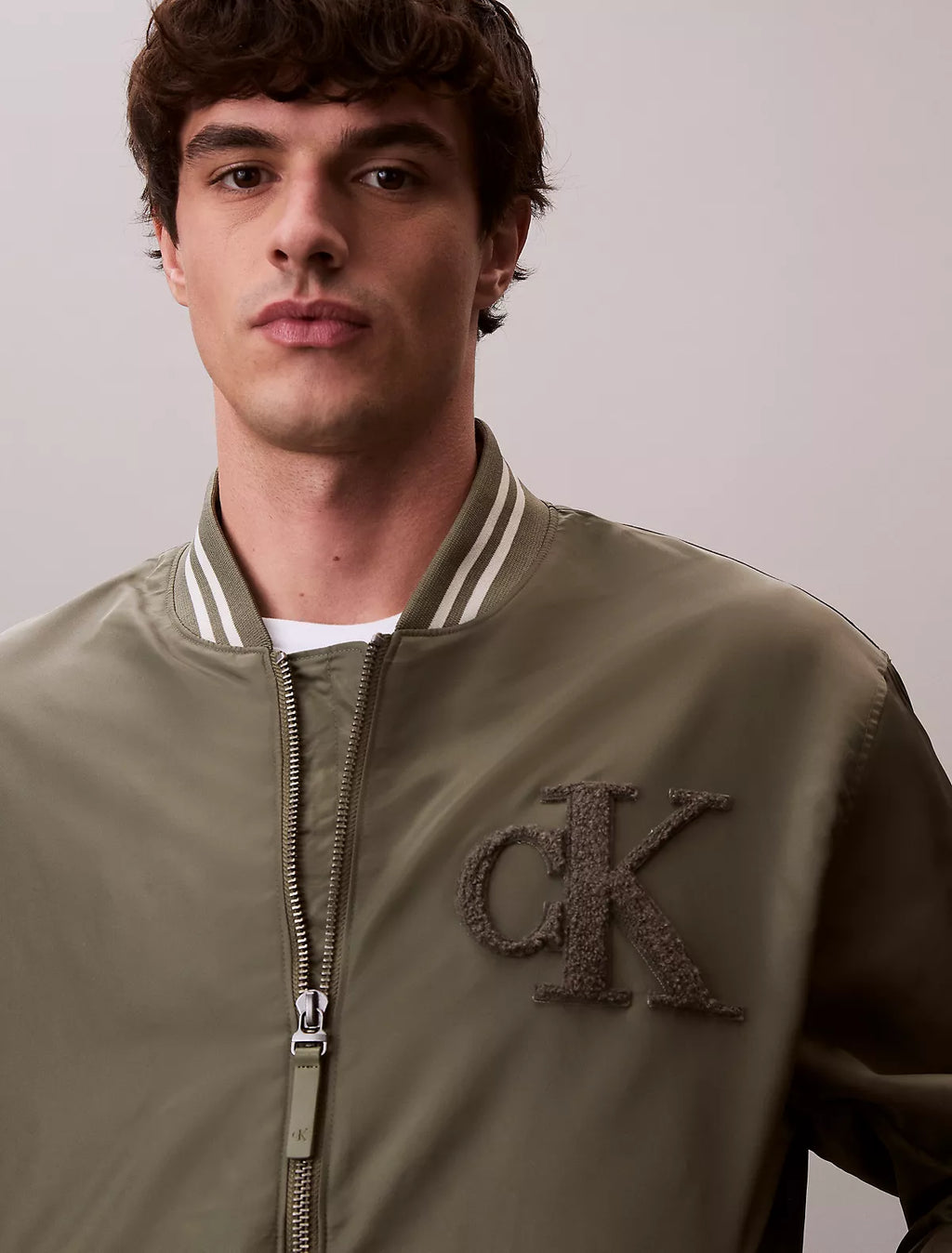 Calvin Klein - Nylon Tipped Bomber Jacket