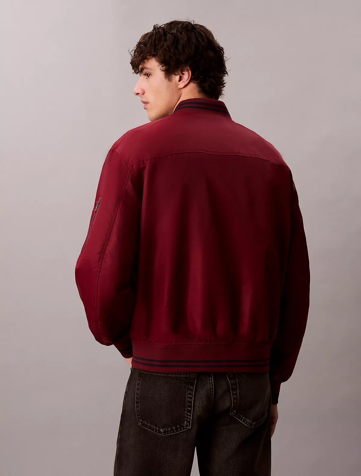 Calvin Klein - Nylon Tipped Bomber Jacket