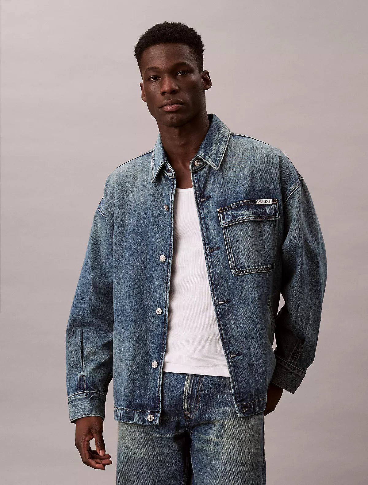 Calvin Klein - Denim Relaxed Field Jacket