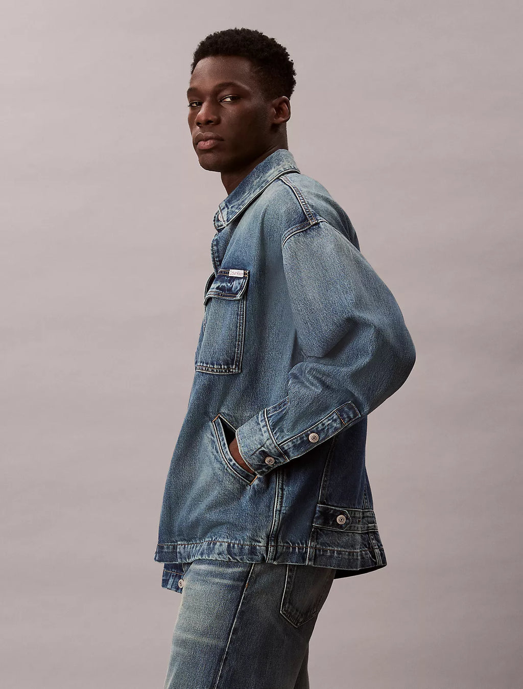 Calvin Klein - Denim Relaxed Field Jacket