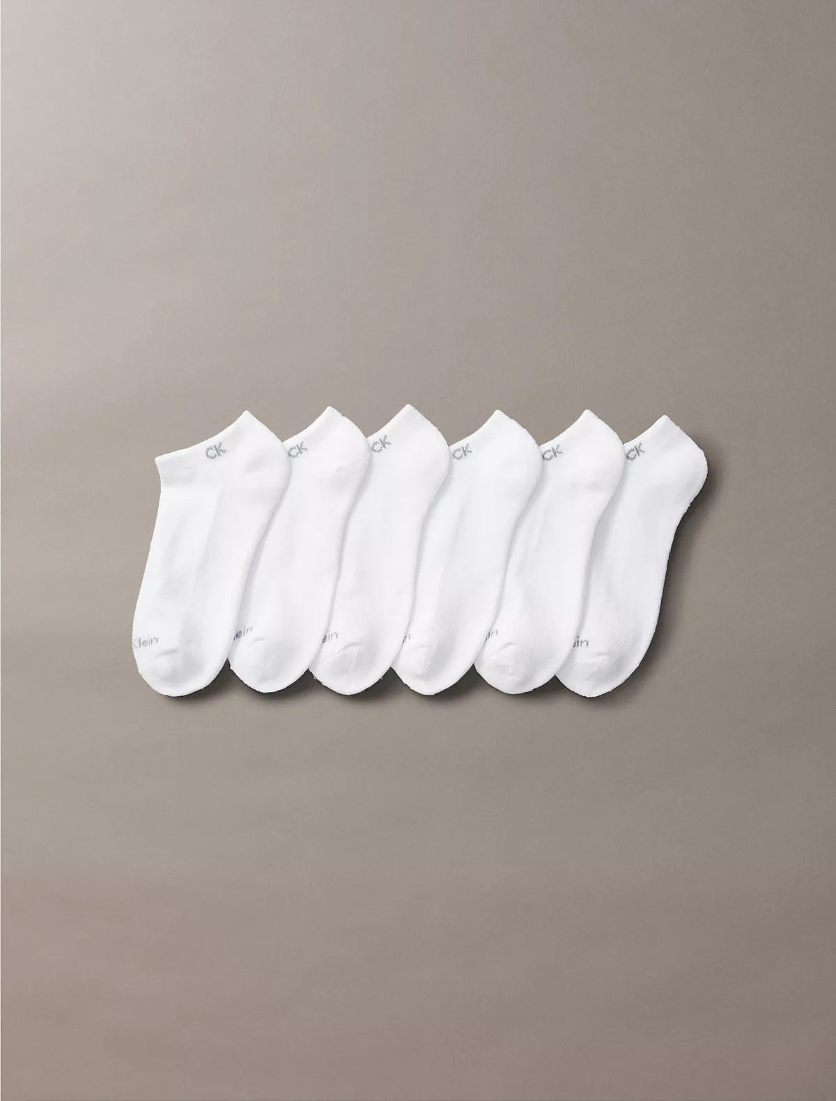 Calvin Klein - Basic Cushion No Show 6-Pack Socks