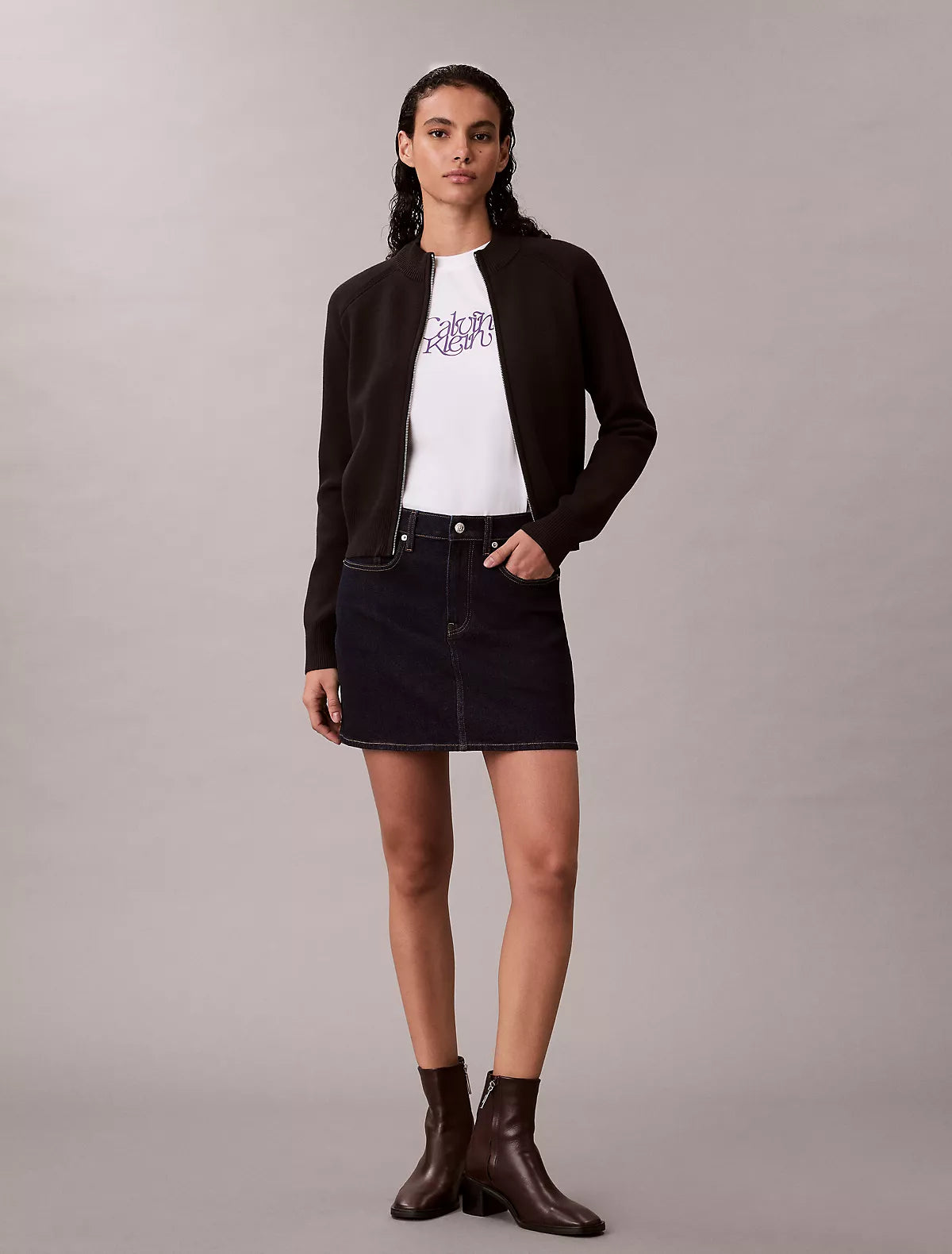 Calvin Klein - Denim Mini Skirt