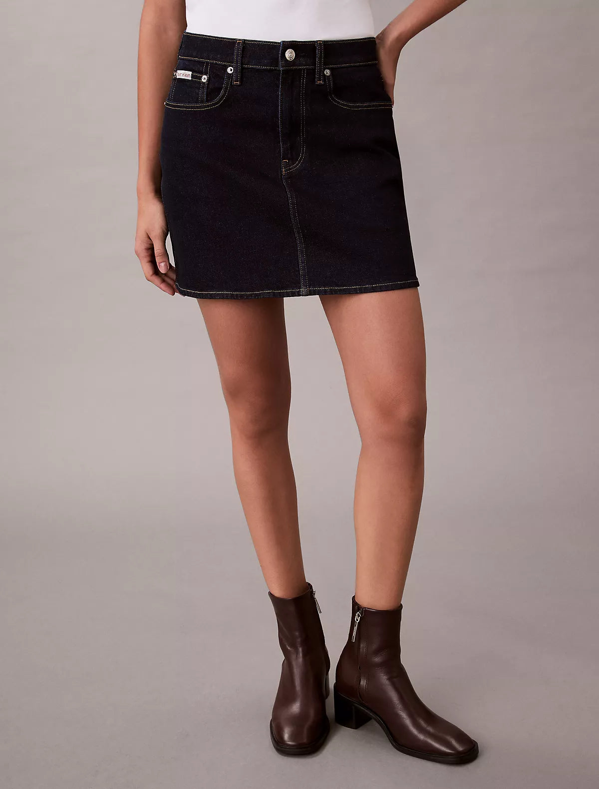 Calvin Klein - Denim Mini Skirt