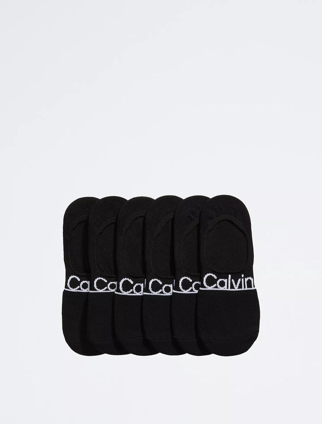 Calvin Klein - Flat Knit 6-Pack Liner Socks