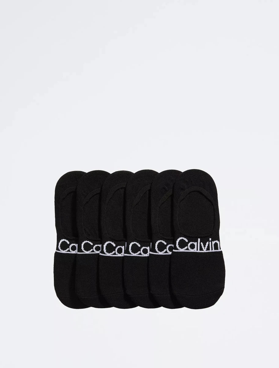 Calvin Klein - Flat Knit 6 - Pack Liner Socks - Brandatak Store