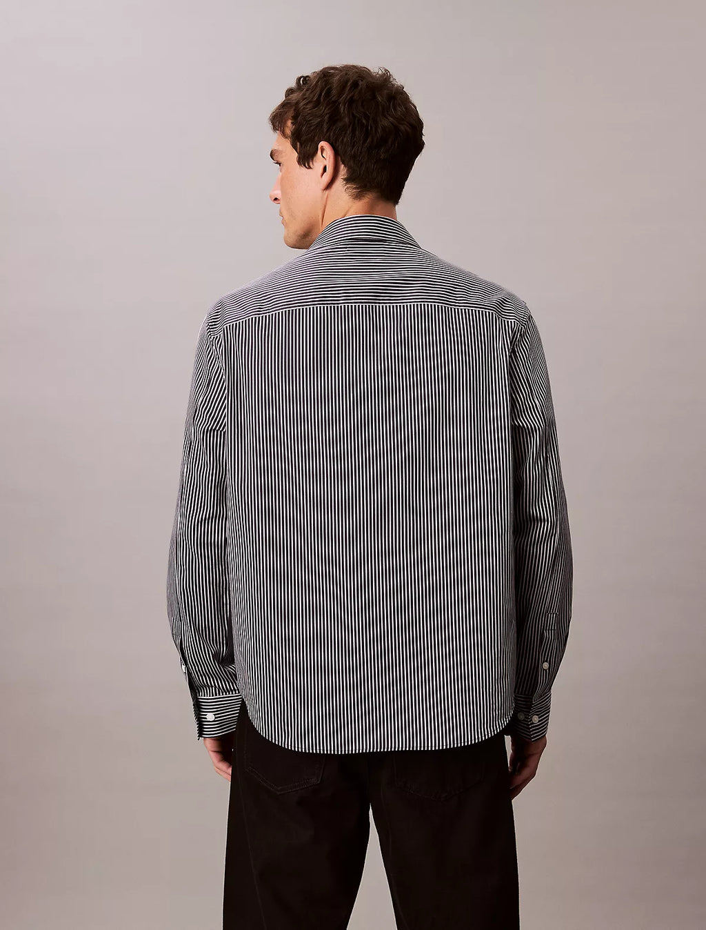 Calvin Klein - Satin Relaxed Button-Down Shirt