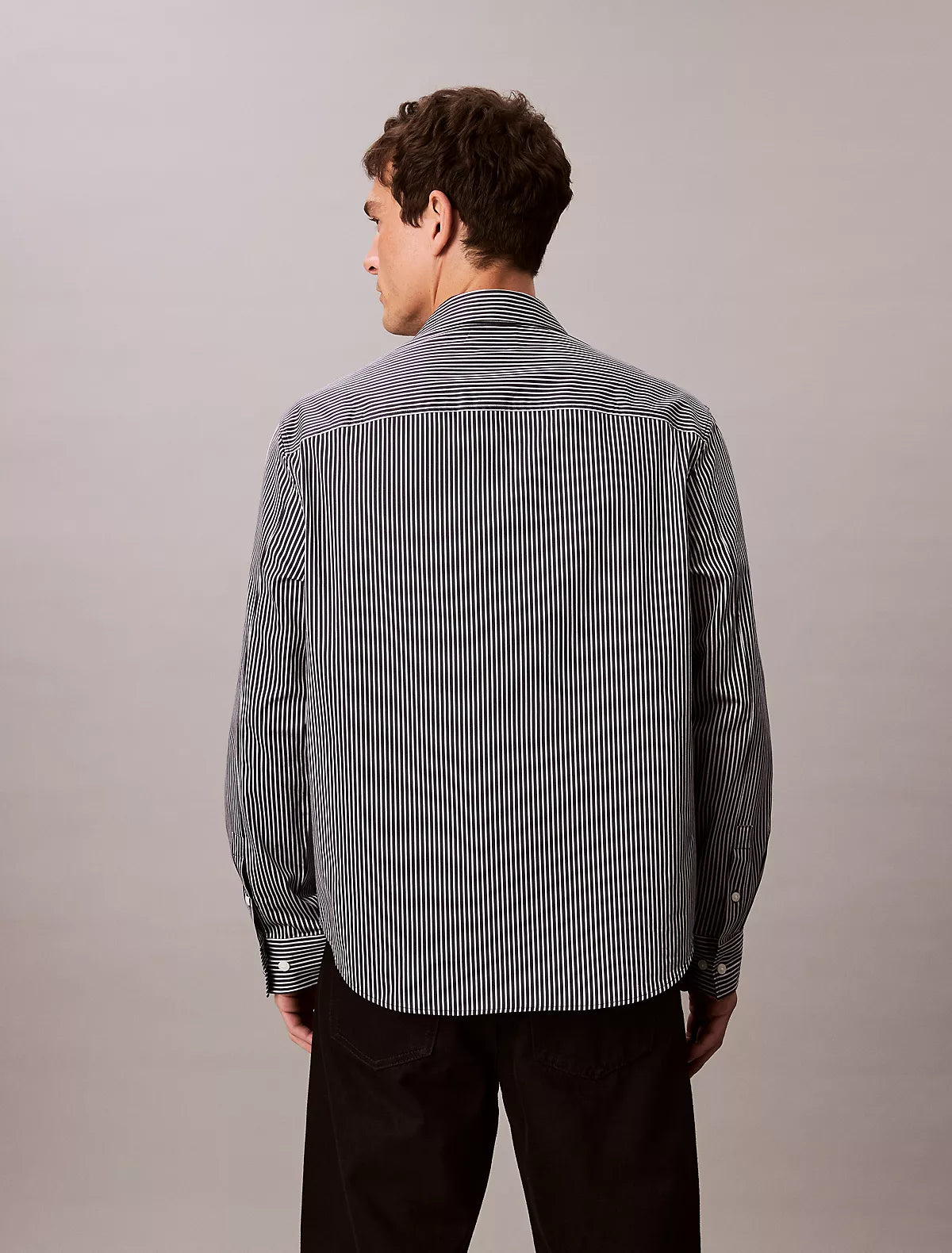 Calvin Klein - Satin Relaxed Button-Down Shirt