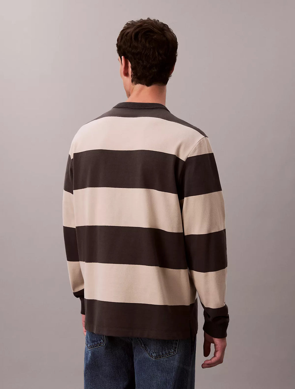 Calvin Klein - Stripe Relaxed Long Sleeve T-Shirt