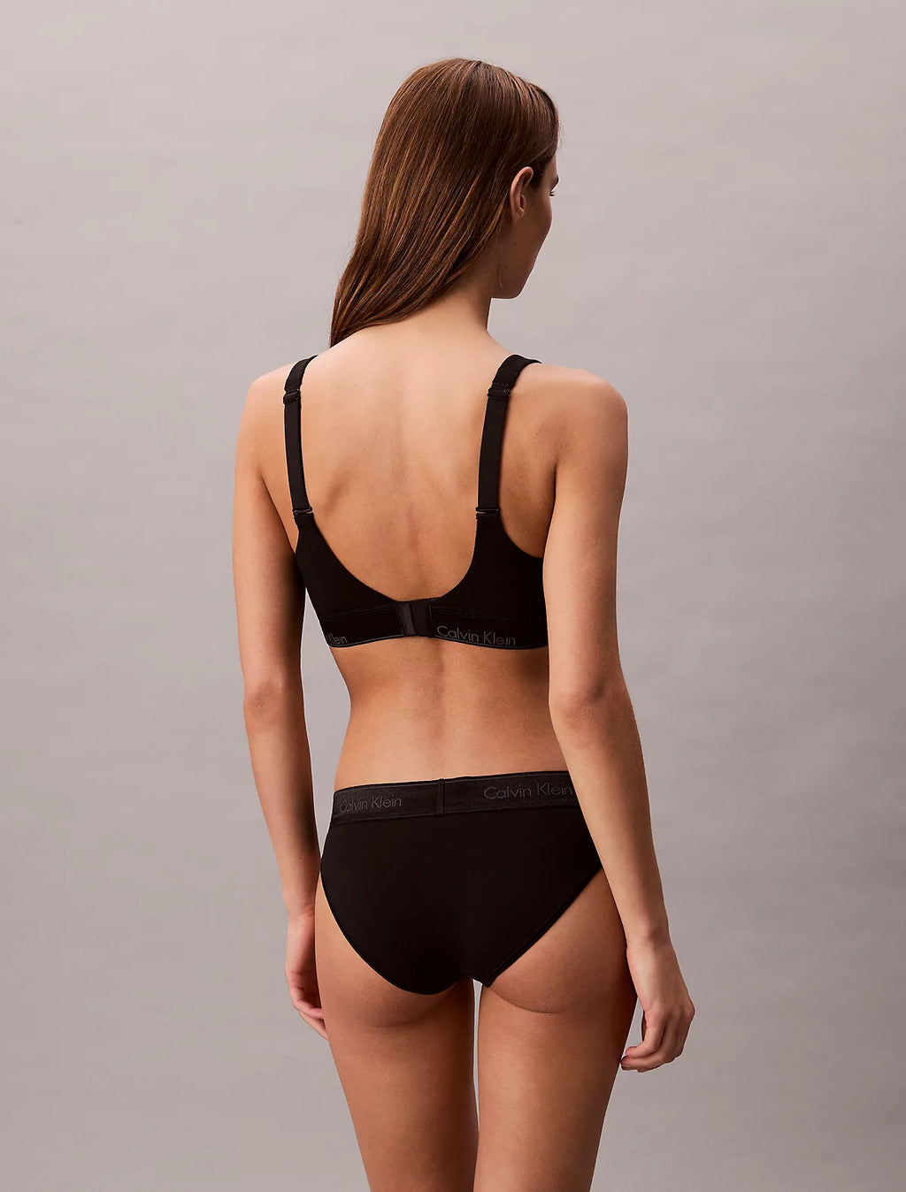 Calvin Klein - Icon Cotton Modal Metallic Lift Bralette