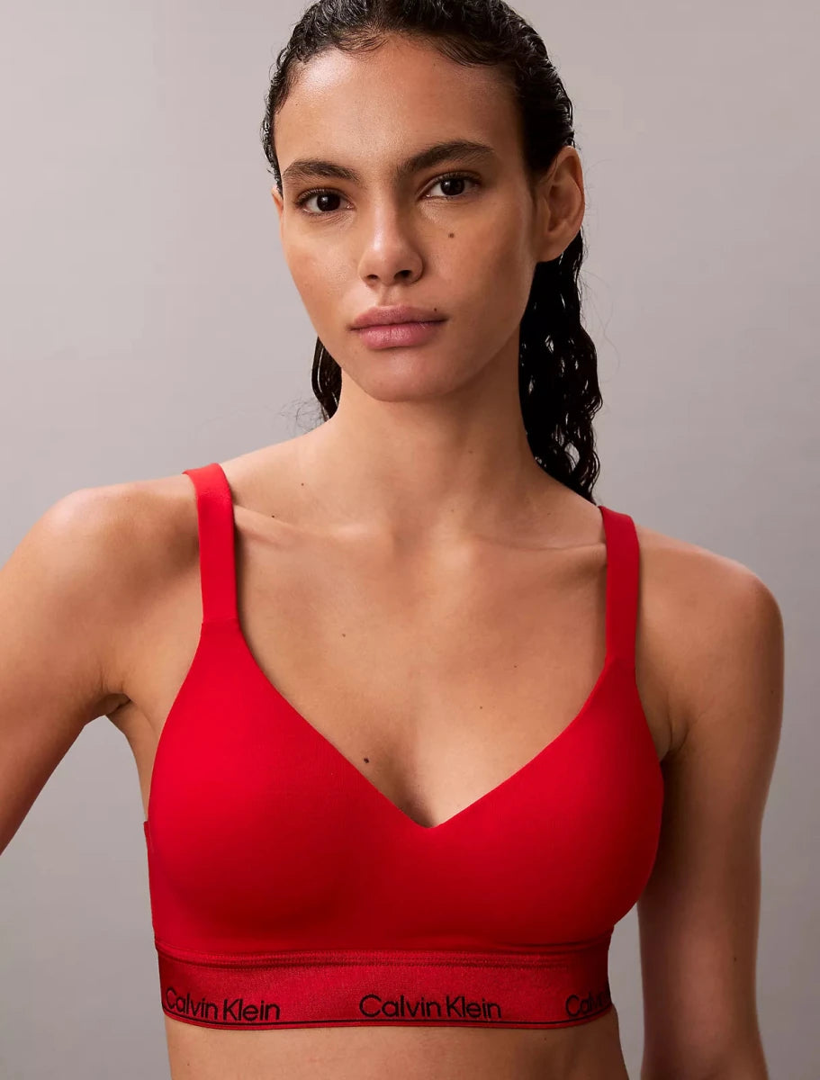 Calvin Klein - Icon Cotton Modal Metallic Lift Bralette - Brandatak Store