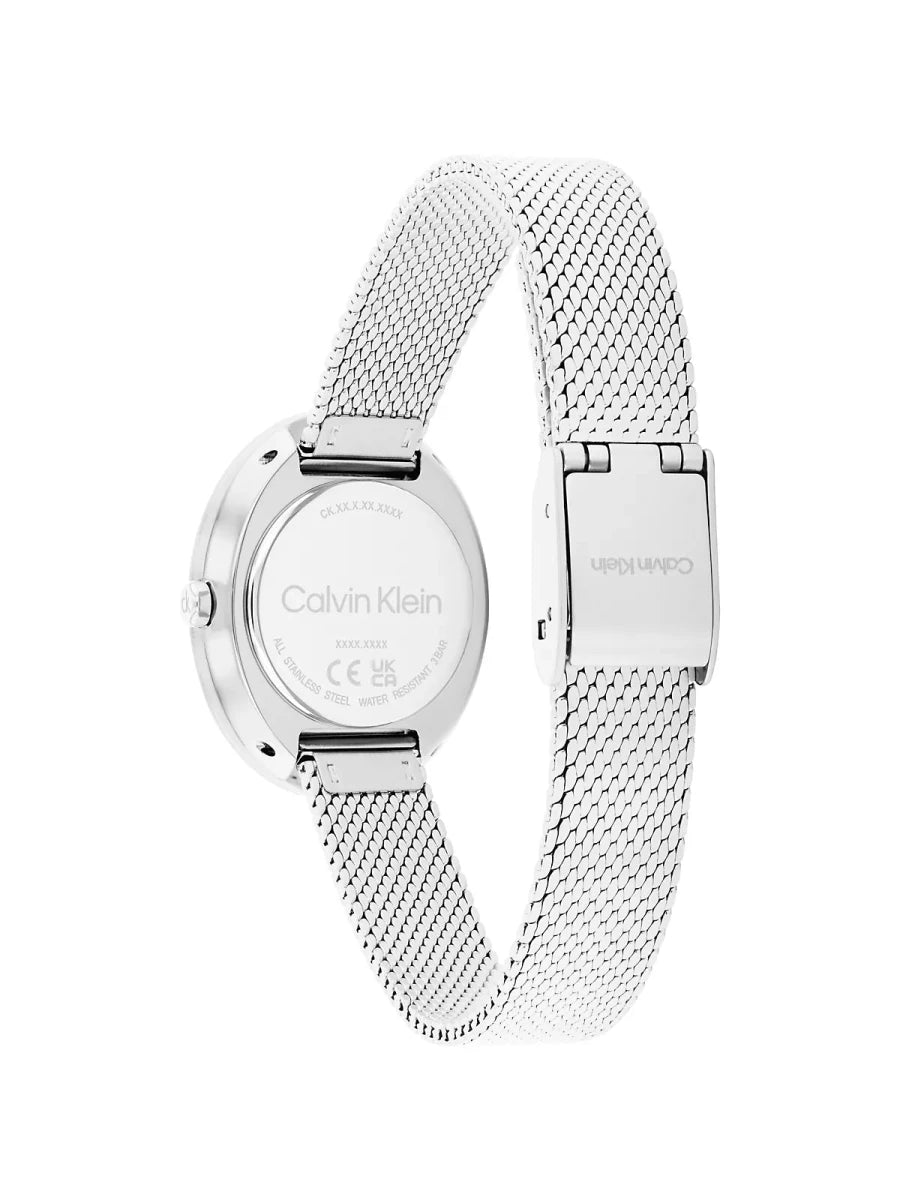 Calvin Klein - Contoured Bezel Oval Dial Watch - Brandatak Store