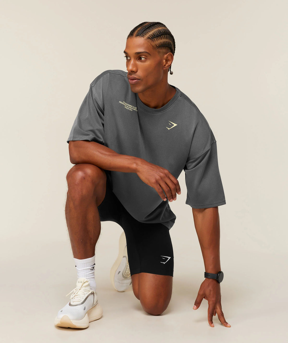 GYMSHARK - Conditioning Club Washed T-Shirt