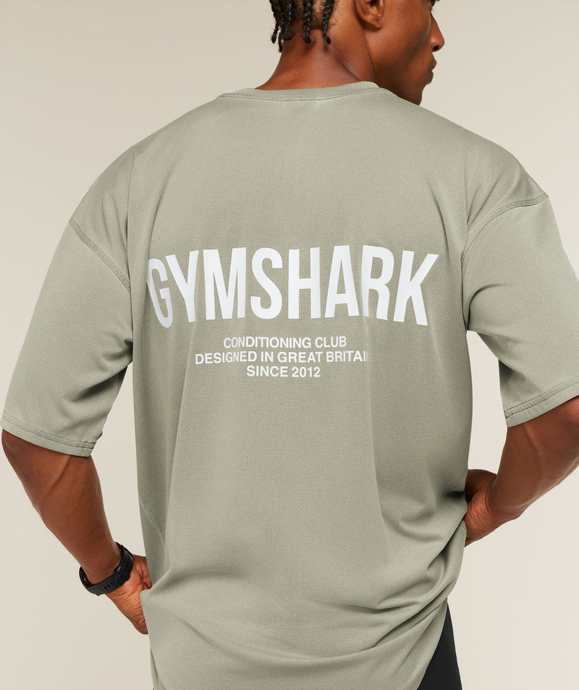 GYMSHARK - Conditioning Club Washed T-Shirt IMMEDIATE