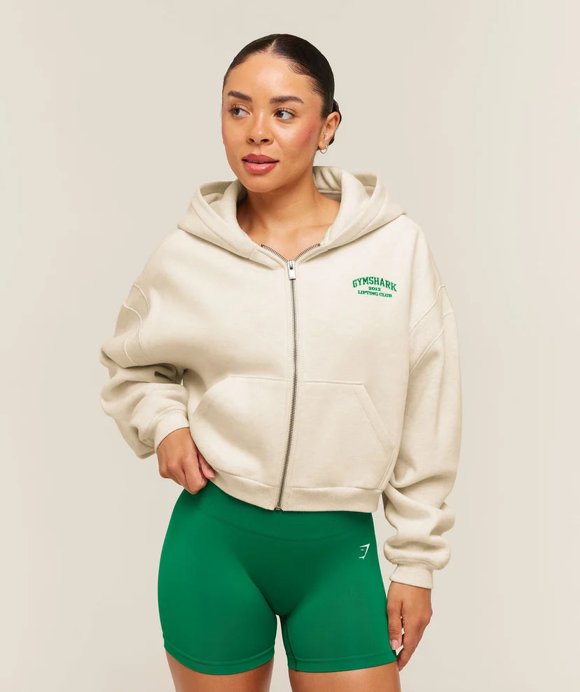 GYMSHARK - Cosy Luxe Campus Full Zip Hoodie