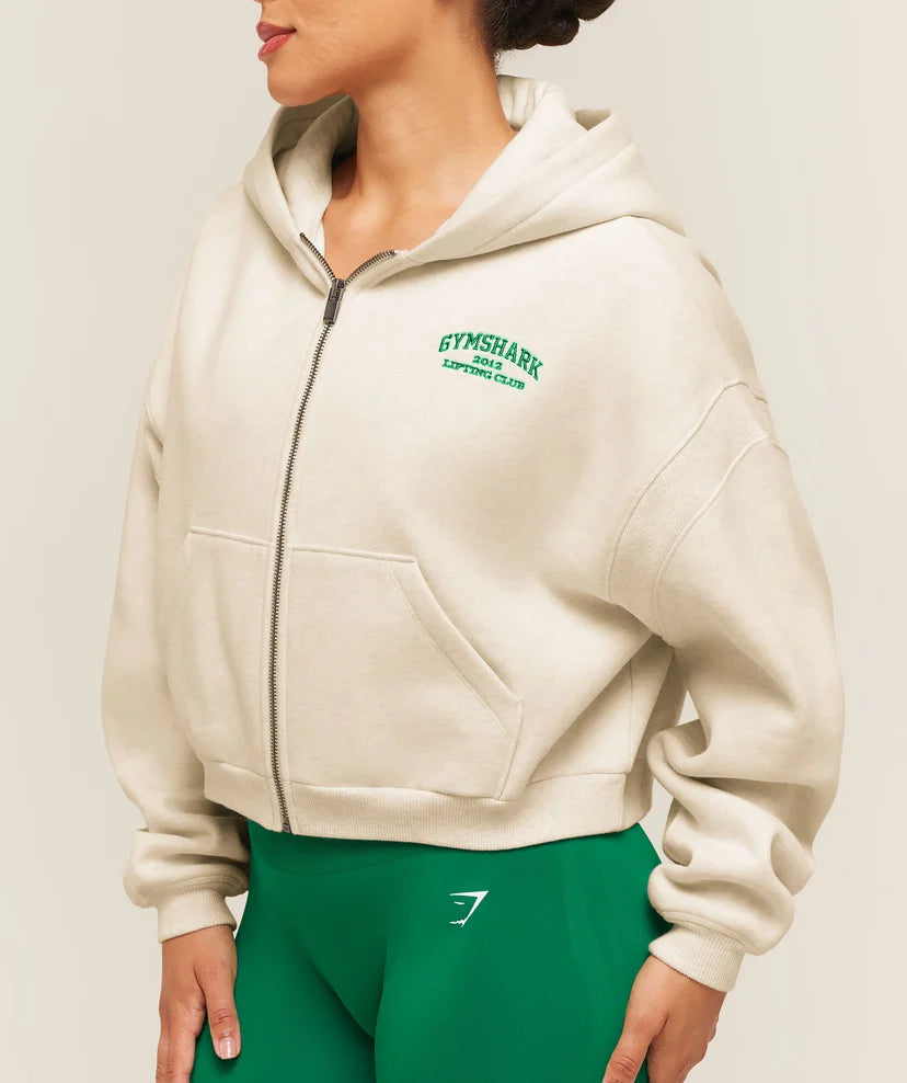 GYMSHARK - Cosy Luxe Campus Full Zip Hoodie