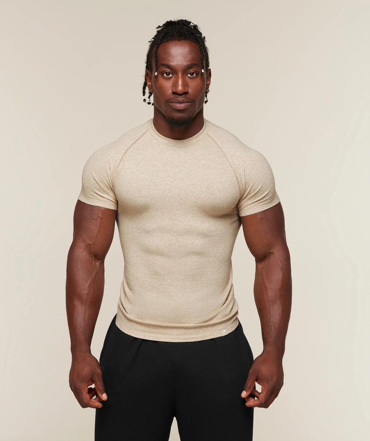GYMSHARK - Cotton Seamless T-Shirt